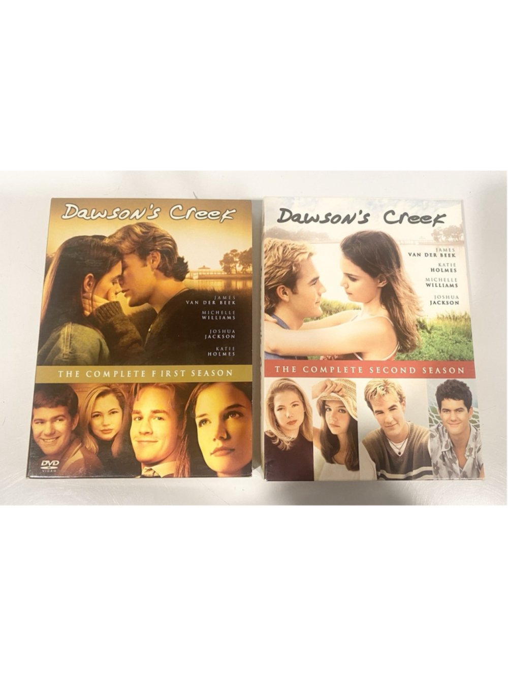 Dawson’s Creek Complete Seasons 1 & 2 DVD Box Sets 7-Disc Lot TV Series 2003